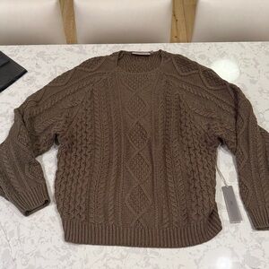 Fear of God ESSENTIALS Cable Knit NWT